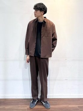 shunさん（骨格ナチュラル・メンズ・186cm）の秋コーディネート