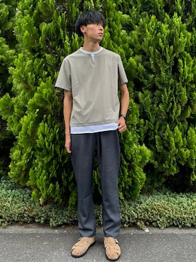 shunさん（メンズ・186cm）の夏コーディネート