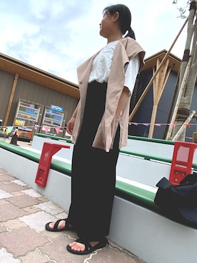 「Java（ジャバ）のアイテム」を使った、yuzurenmiさん（レディース・160cm）の夏コーディネート