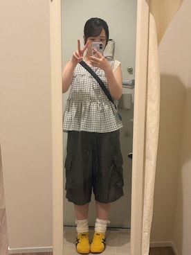「SOLLON.（ソルロン）のアイテム」を使った、ところてんさん（レディース・154cm）の夏コーディネート