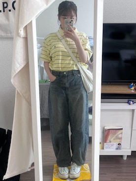 「POLO（ポロ）のアイテム」を使った、ところてんさん（レディース・154cm）の夏コーディネート