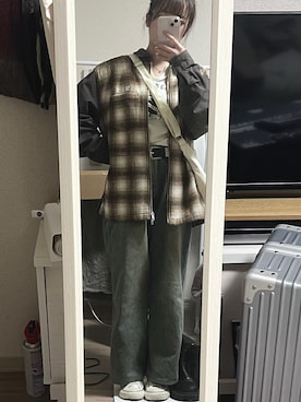 「SpRay PREMIUM（スプレイプレミアム）のアイテム（トップス）」を使った、ところてんさん（レディース・154cm）の春コーディネート