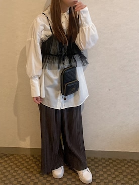べーさん（骨格ウェーブ・レディース・144cm）の秋コーディネート