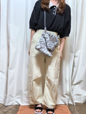 「GLOBAL WORK（グローバルワーク）のアイテム」を使った、べーさん（レディース・145cm）の夏コーディネート