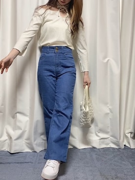 「SHEEN（シーン）のアイテム（バッグ）」を使った、べーさん（レディース・144cm）の春コーディネート