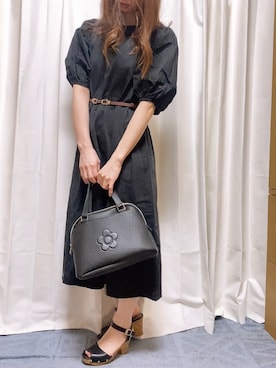 「アイテム（ワンピース/ドレス）」を使った、べーさん（レディース・144cm）の春コーディネート