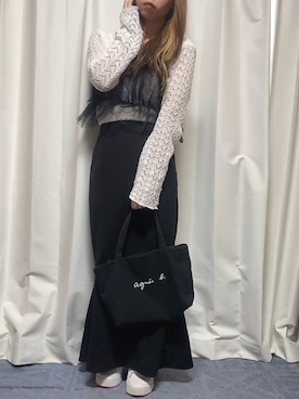 「coca（coca）（コカ）のアイテム」を使った、べーさん（骨格ウェーブ・レディース・144cm）の春コーディネート