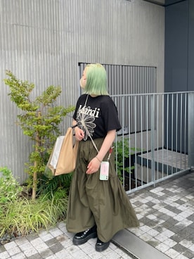 rinkapoutyさんの（Mardi Mercredi | マルディメクルディ）を使ったコーディネート