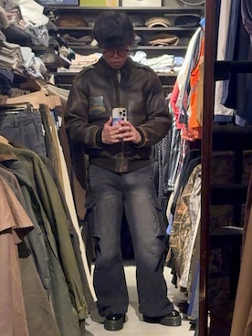 levinmuuuさん（メンズ・175cm）の冬コーディネート