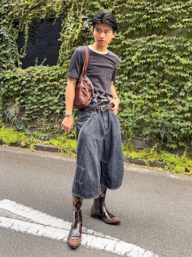 「アイテム（レッグウェア）」を使った、soshunさん（メンズ・169cm・20代）の夏コーディネート