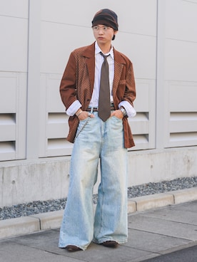 「BEAUTY&YOUTH UNITED ARROWS(ビューティーアンドユースユナイテッドアローズ)のアイテム」を使った、soshunさん(メンズ・169cm)の秋コーディネート