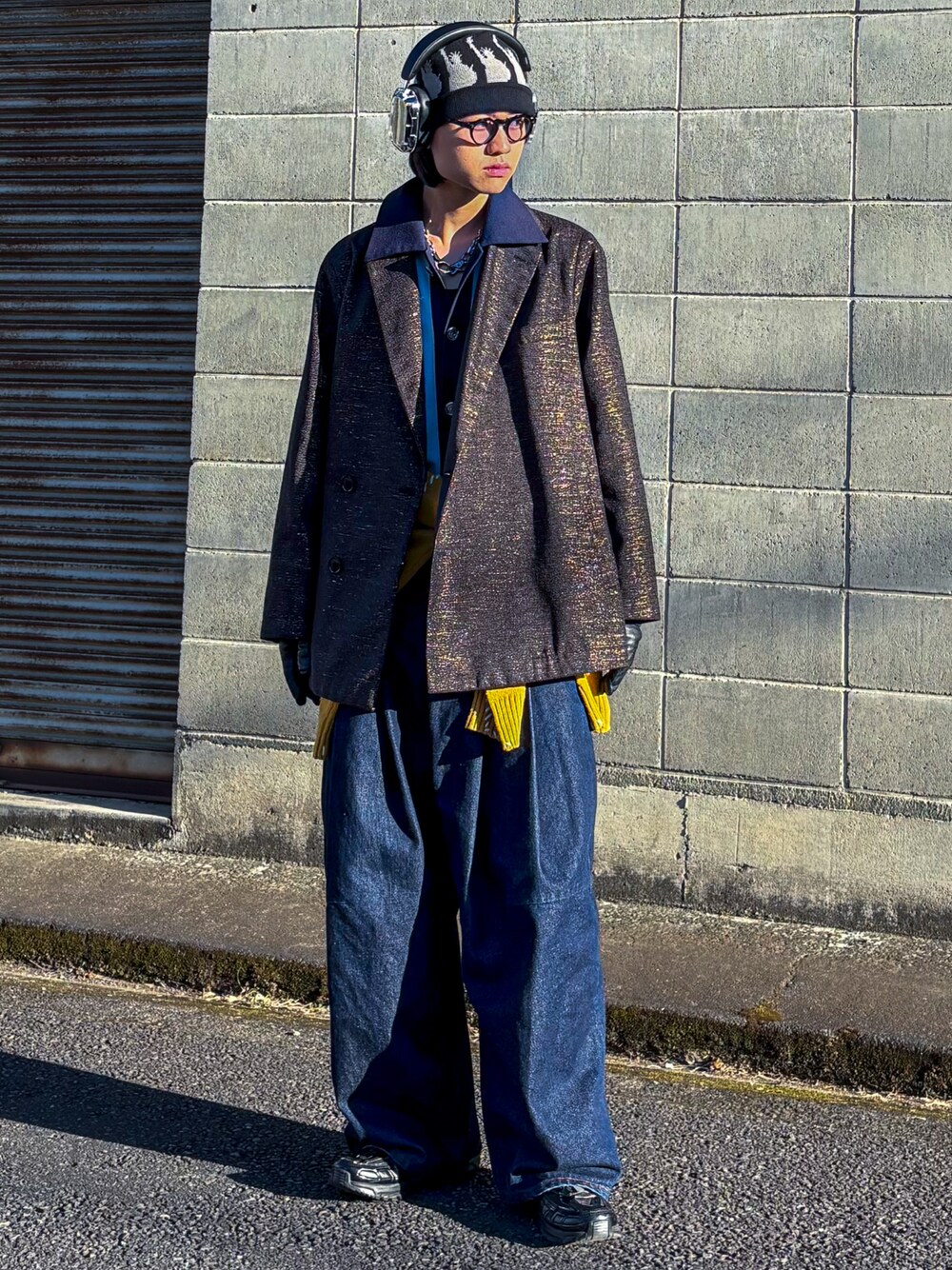 seyto（セイト）の「Jacquard semi-double tailored jacket