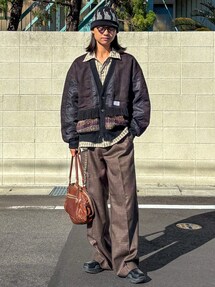 エレファントトライバルファブリックスHybrid Fringe Cardigan elephant TRIBAL fabrics（エレファントトライバルファブリック