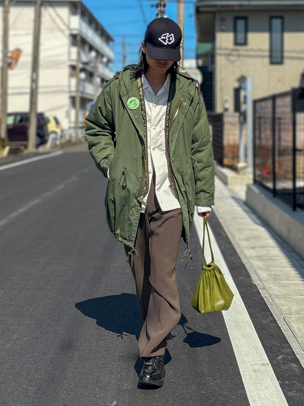 MM6 Maison Margiela カーキ モッズコート（三越伊勢丹 | MM6