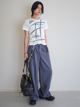 soshunさん（メンズ・169cm）の夏コーディネート