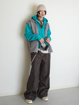 「ビーニー」｜soshunさん（メンズ・169cm）の春コーディネート