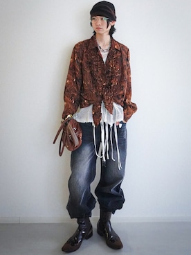 「Parts Lab.（パーツラボ）のアイテム」を使った、soshunさん（メンズ・169cm）の春コーディネート