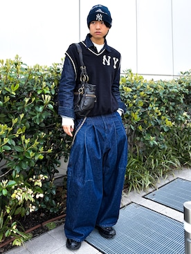 「MM6 Maison Margiela（ｴﾑｴﾑｼｯｸｽ ﾒｿﾞﾝ ﾏﾙｼﾞｪﾗ）のアイテム」を使った、soshunさん（メンズ・169cm）の春コーディネート