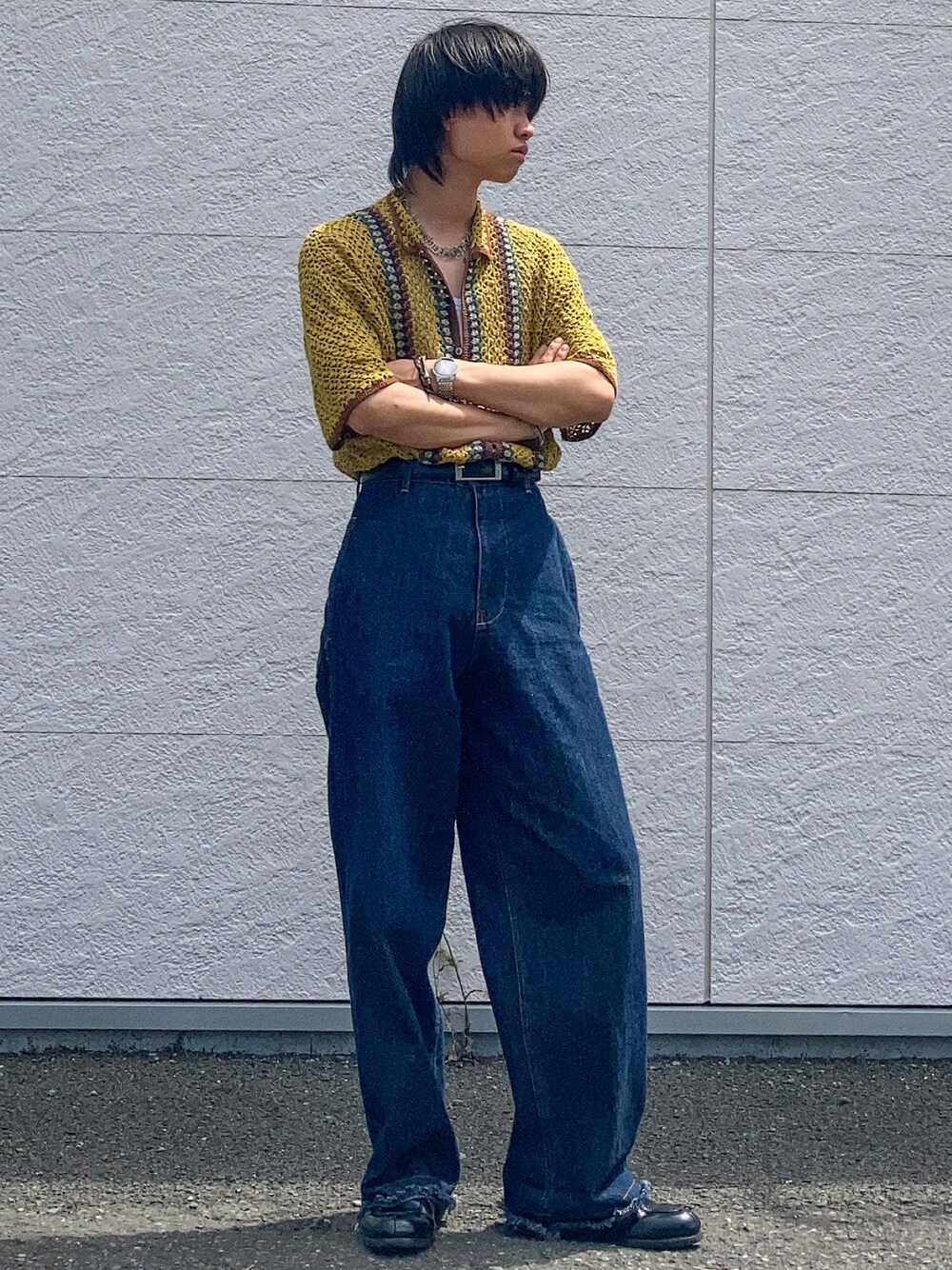 shuno/シュノ|soerteのデニムパンツを使ったコーディネート - WEAR