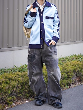 「Parts Lab.（パーツラボ）のアイテム」を使った、soshunさん（メンズ・169cm）の春コーディネート