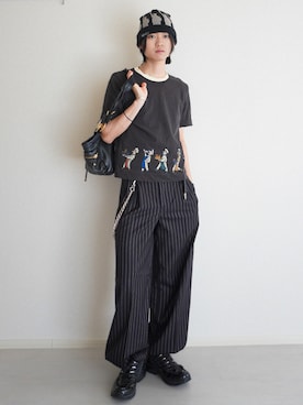 「Parts Lab.（パーツラボ）のアイテム」を使った、soshunさん（メンズ・169cm）の夏コーディネート