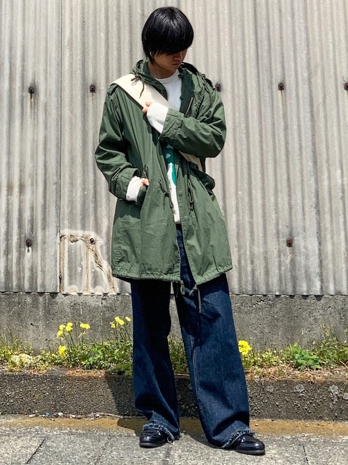 shuno/シュノ|古着のモッズコートを使ったコーディネート - WEAR
