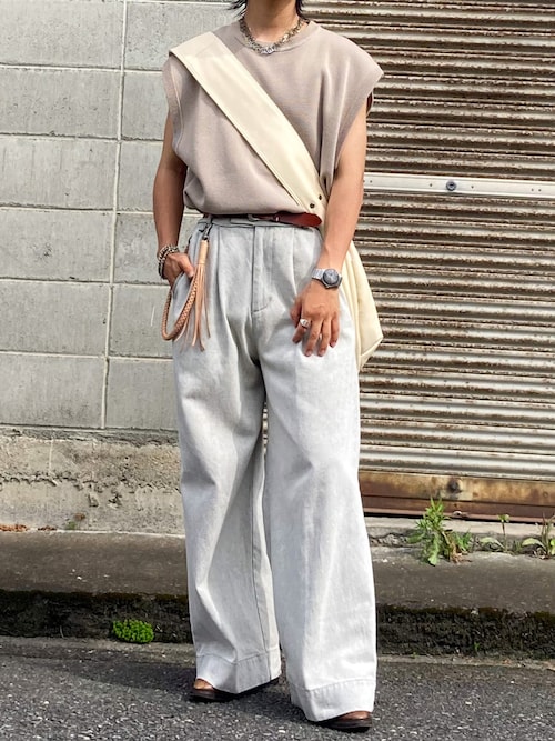 shuno/シュノ|soerteのデニムパンツを使ったコーディネート - WEAR