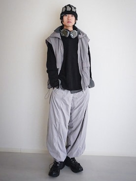 「Parts Lab.（パーツラボ）のアイテム」を使った、soshunさん（メンズ・169cm）の春コーディネート