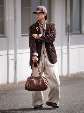 soshunさん（メンズ・169cm）の春コーディネート