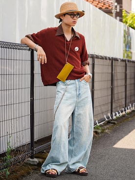 「アイテム（サンダル）」を使った、soshunさん（メンズ・169cm・20代）の夏コーディネート