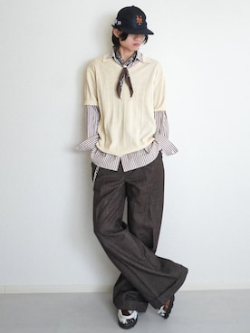 「Parts Lab.（パーツラボ）のアイテム」を使った、soshunさん（メンズ・169cm）の春コーディネート