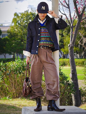 soshunさん（メンズ・169cm）の春コーディネート