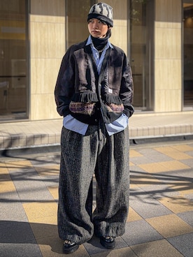 「アイテム（その他シューズ）」を使った、soshunさん（メンズ・169cm・20代）の冬コーディネート