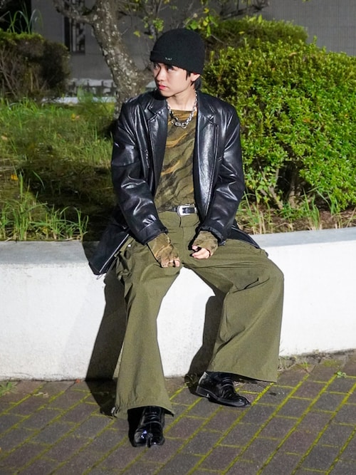 J&M DAVIDSON＞ WESTERN BUCKLE 20MM/ウェスタン バックル ベルト 20MM