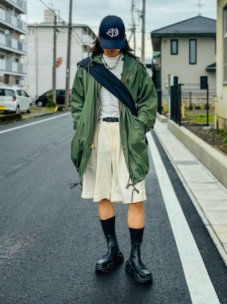 タカさん用モッズコート、ショートパンツセット タカさん用モッズコート、ショートパンツセット