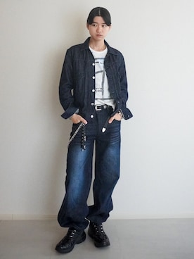 「MM6 Maison Margiela（ｴﾑｴﾑｼｯｸｽ ﾒｿﾞﾝ ﾏﾙｼﾞｪﾗ）のアイテム」を使った、soshunさん（メンズ・169cm）の秋コーディネート