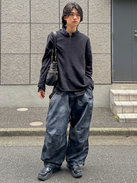 「ハンドバッグ」｜soshunさん（メンズ・169cm）の春コーディネート