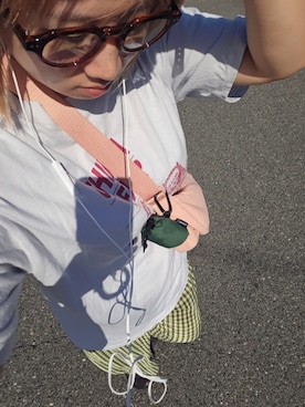 「VINTAGE（ヴィンテージ）のアイテム（Tシャツ/カットソー）」を使った、tyyniさん（レディース・150cm）の秋コーディネート