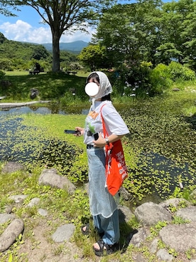 「AKIII CLASSIC（アキクラシック）のアイテム」を使った、17号さん（レディース・155cm）の夏コーディネート