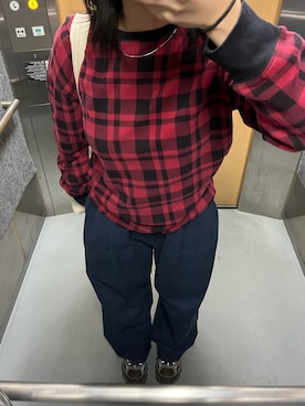「MERRELL（メレル）のアイテム」を使った、17号さん（レディース・155cm）の秋コーディネート