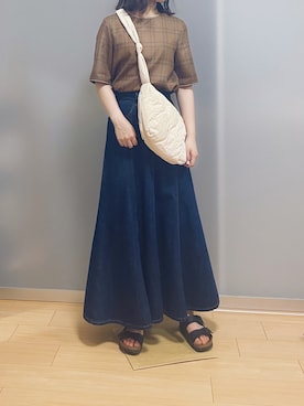 「Billiken（ビリケン）のアイテム」を使った、ayameさん（レディース・152cm）の夏コーディネート