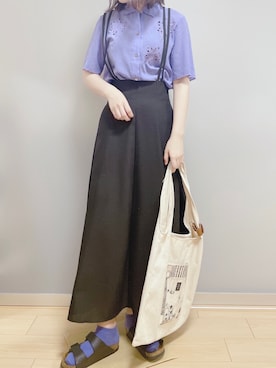 「Billiken（ビリケン）のアイテム」を使った、ayameさん（レディース・152cm）の夏コーディネート