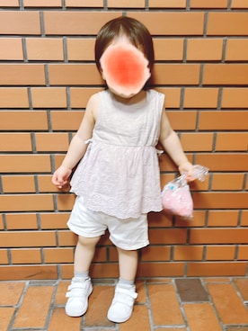 momo🍑さん（キッズ・80cm）の夏コーディネート