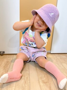 momo🍑さん（キッズ・80cm）の春コーディネート