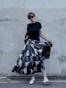 kikukomiyajiさん（レディース・172cm）の夏コーディネート