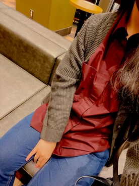 「AEON STYLE（イオンスタイル）のアイテム（パンツ）」を使った、katoleaさん（レディース・163cm）の秋コーディネート