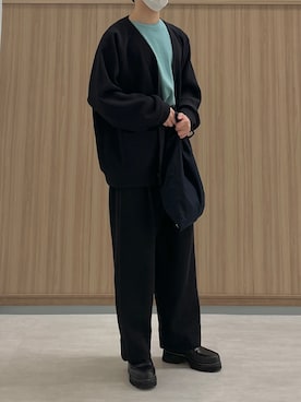 「Graphpaper（グラフペーパー）のアイテム（バッグ）」を使った、まえださん（メンズ・170cm）の春コーディネート