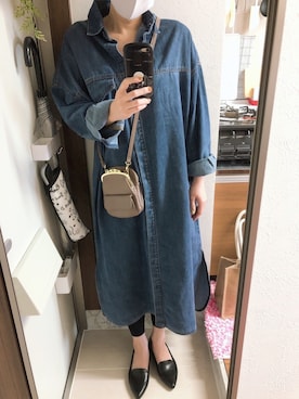 「studio CLIP（スタディオクリップ）のアイテム（財布/小物）」を使った、Ёмικο さん（レディース・161cm）の秋コーディネート