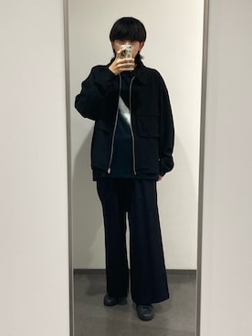 「WEGO（ウィゴー）のアイテム（ブルゾン）」を使った、りょーたさん（メンズ・178cm）の春コーディネート
