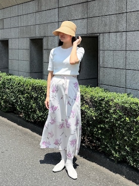 「arth（アース）のアイテム」を使った、しーちゃんさん（レディース・163cm）の夏コーディネート